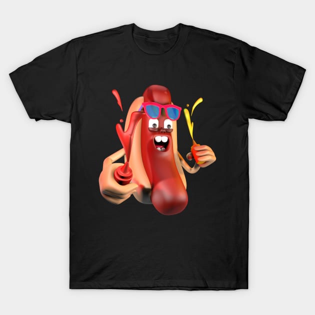 HOT DOGGY T-Shirt by betoguere